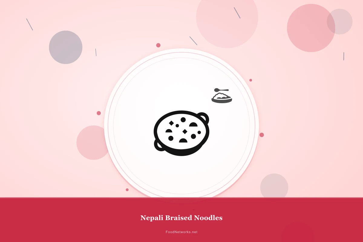 Why This Nepali Braised Noodles Recipe Works