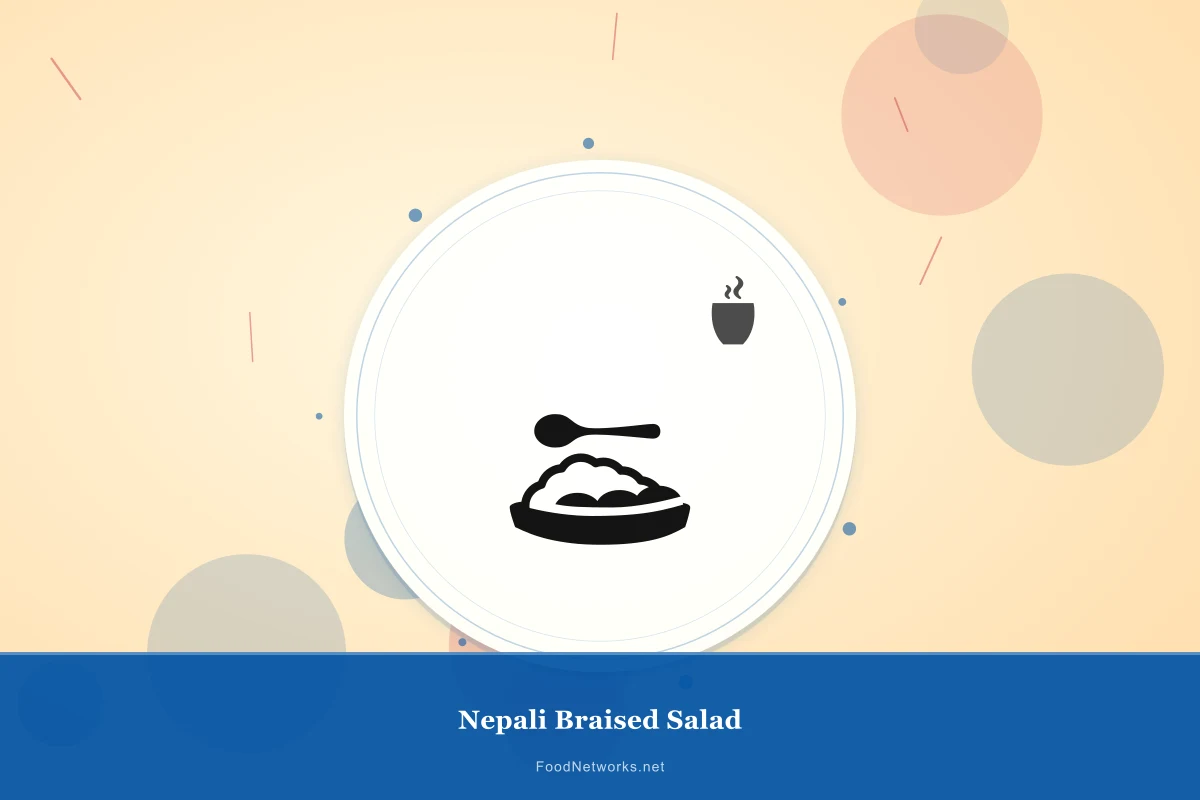 Why This Nepali Braised Salad Recipe Works