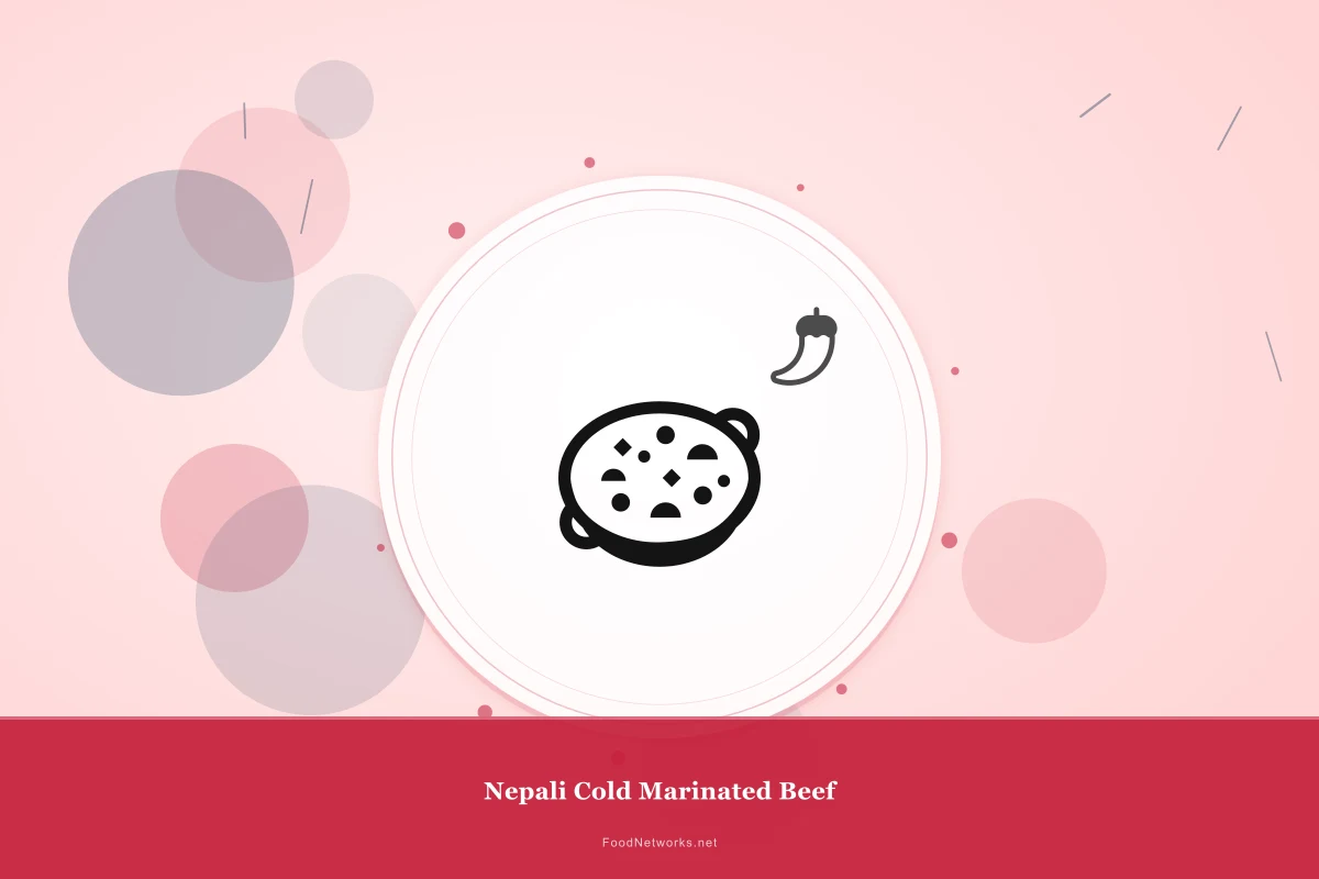 Why This Nepali Cold Marinated Beef Recipe Works