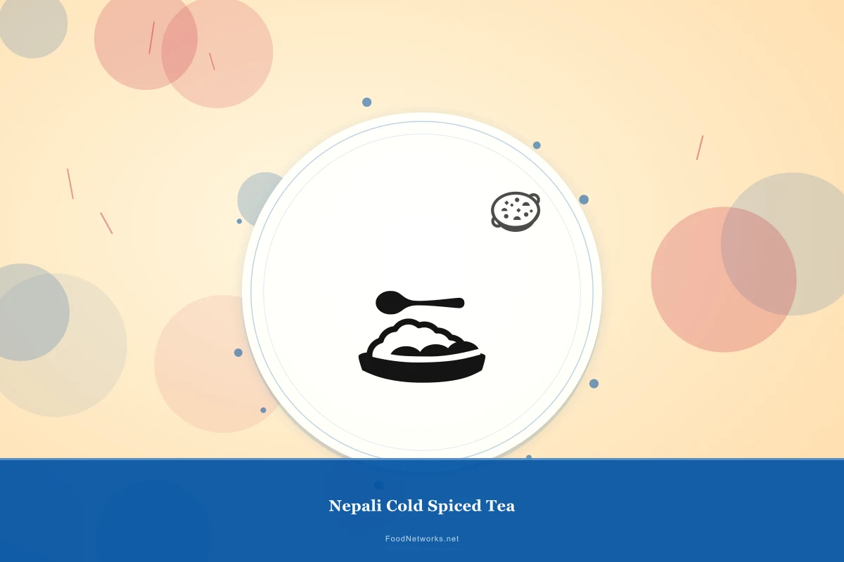 Why This Nepali Cold Spiced Tea Recipe Works