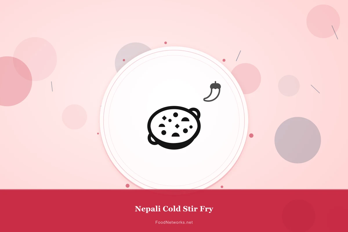 Why This Nepali Cold Stir Fry Recipe Works