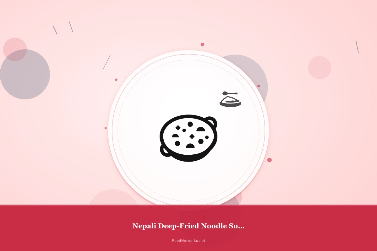 Why This Nepali Deep-Fried Noodle Soup Recipe Works