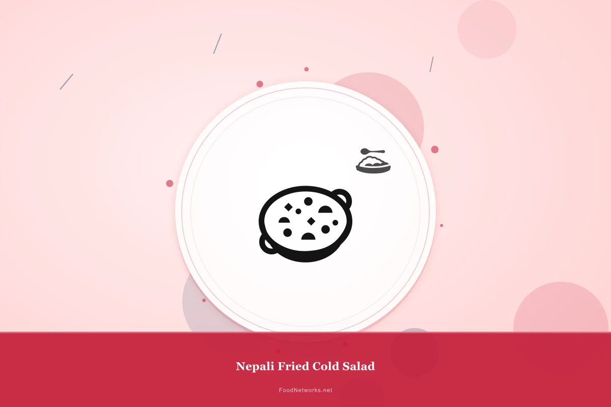 Why This Nepali Fried Cold Salad Recipe Works
