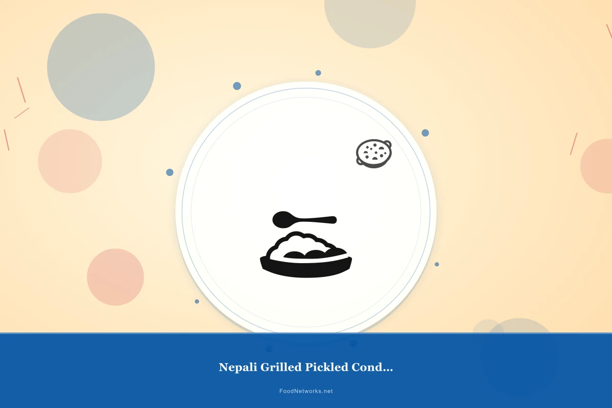Why This Nepali Grilled Pickled Condiment Recipe Works