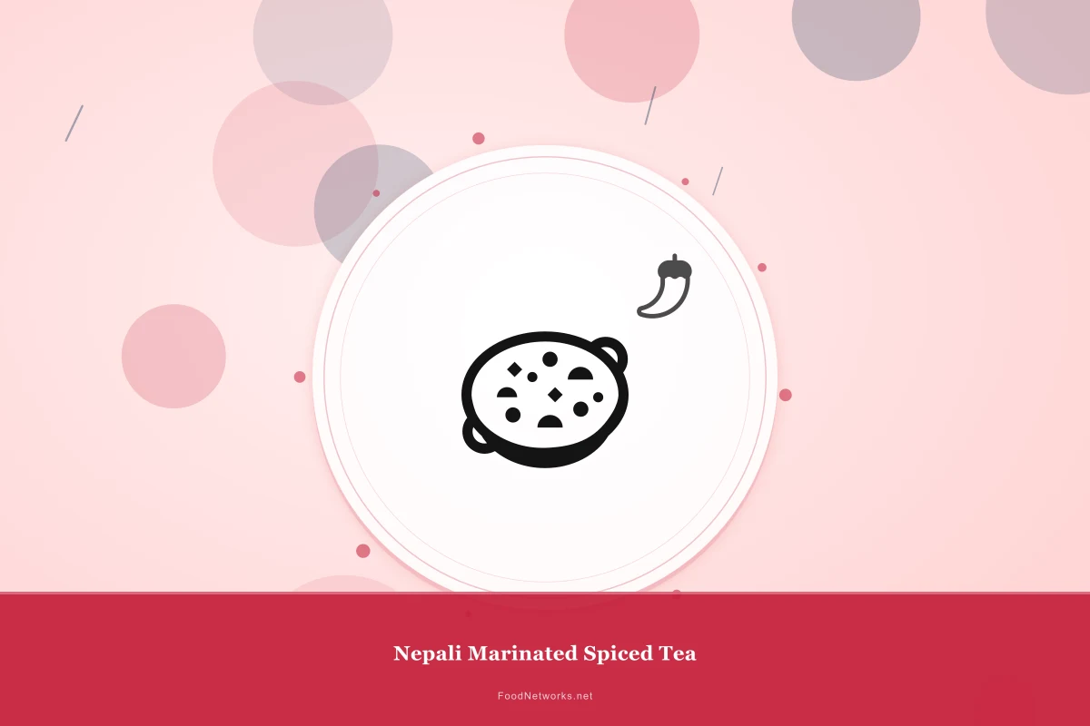 Why This Nepali Marinated Spiced Tea Recipe Works