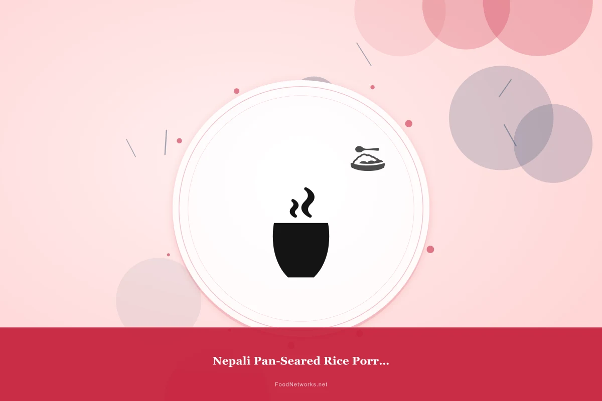 Why This Nepali Pan-Seared Rice Porridge Recipe Works