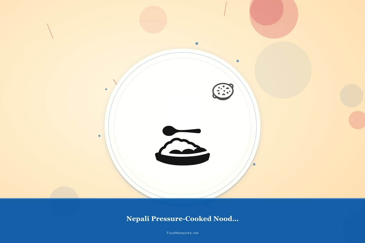 Why This Nepali Pressure-Cooked Noodles Recipe Works