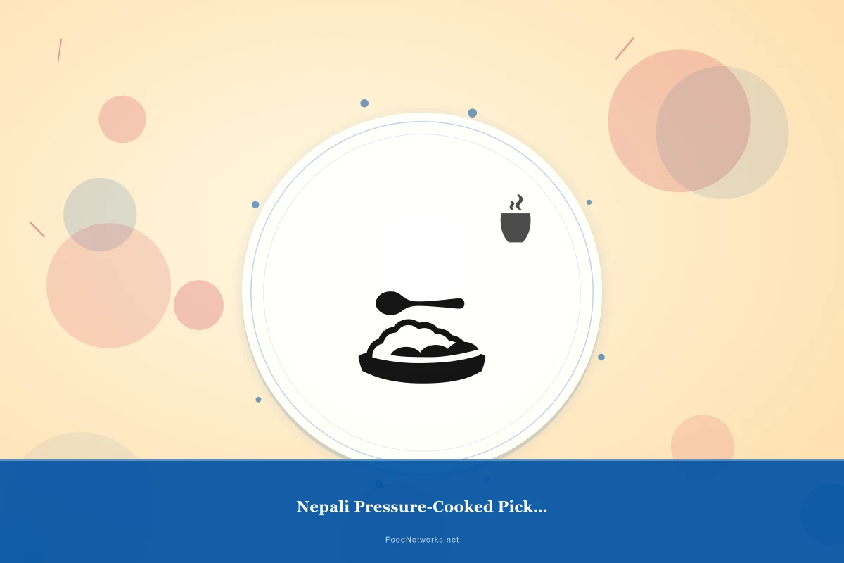 Why This Nepali Pressure-Cooked Pickled Condiment Recipe Works