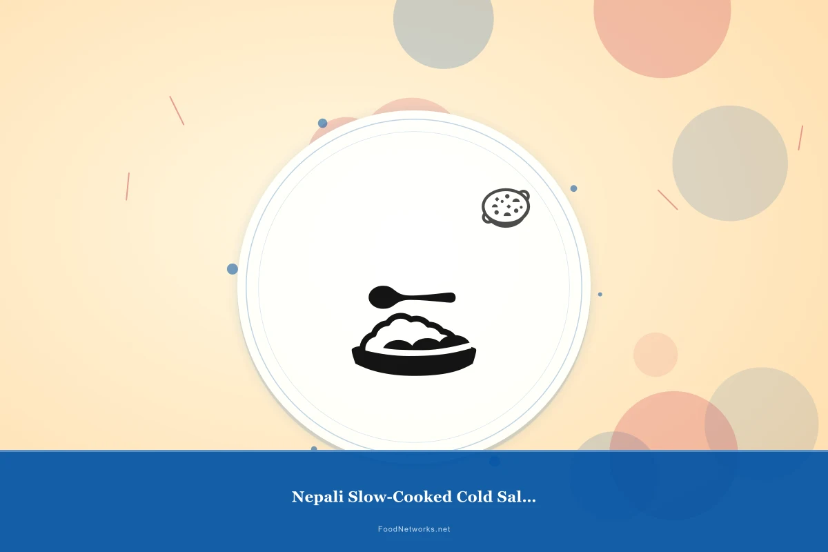 Why This Nepali Slow-Cooked Cold Salad Recipe Works