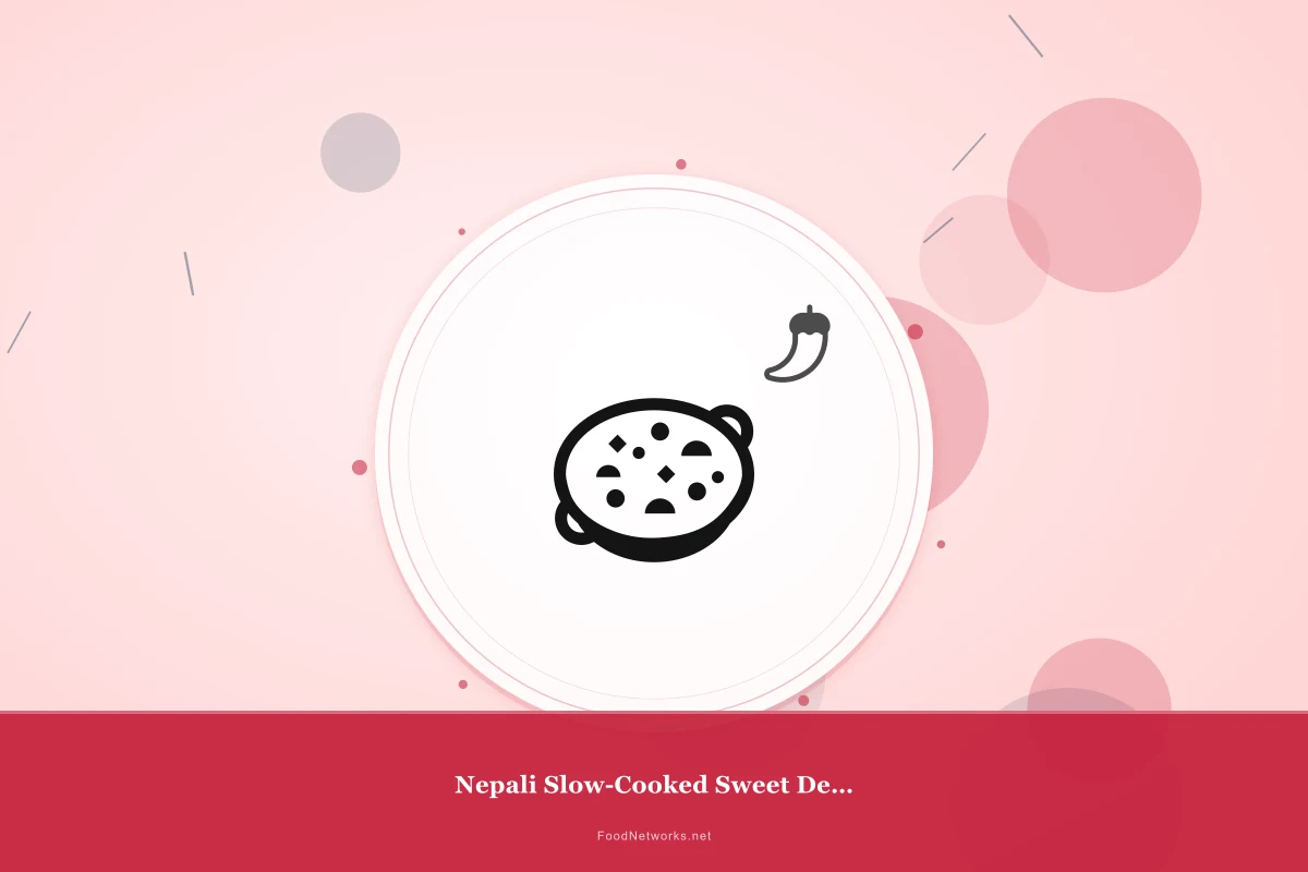 Why This Nepali Slow-Cooked Sweet Dessert Recipe Works