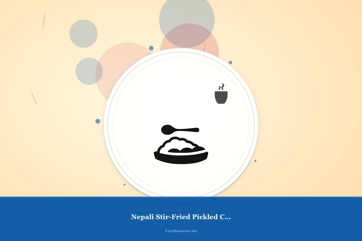 Why This Nepali Stir-Fried Pickled Condiment Recipe Works