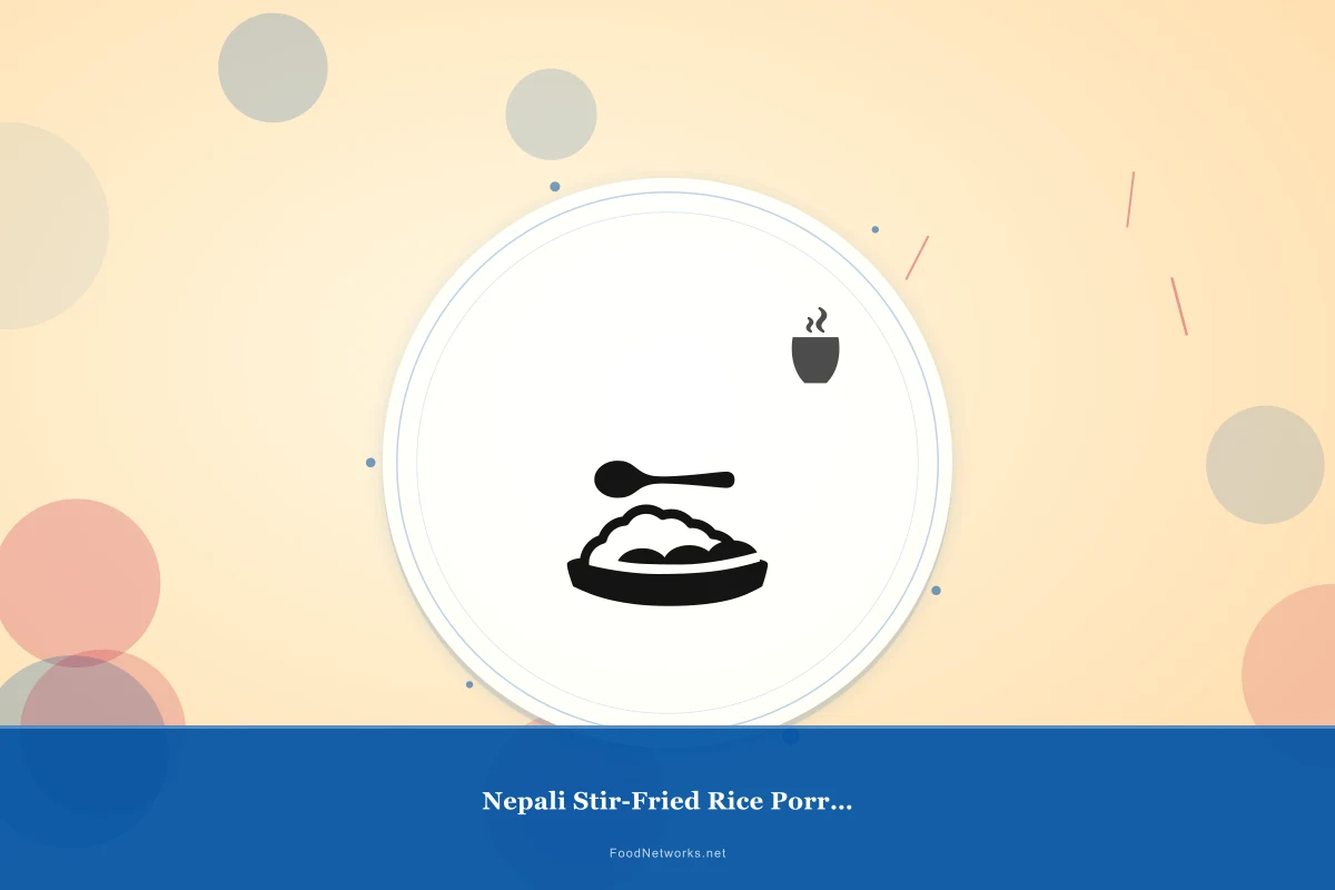 Why This Nepali Stir-Fried Rice Porridge Recipe Works