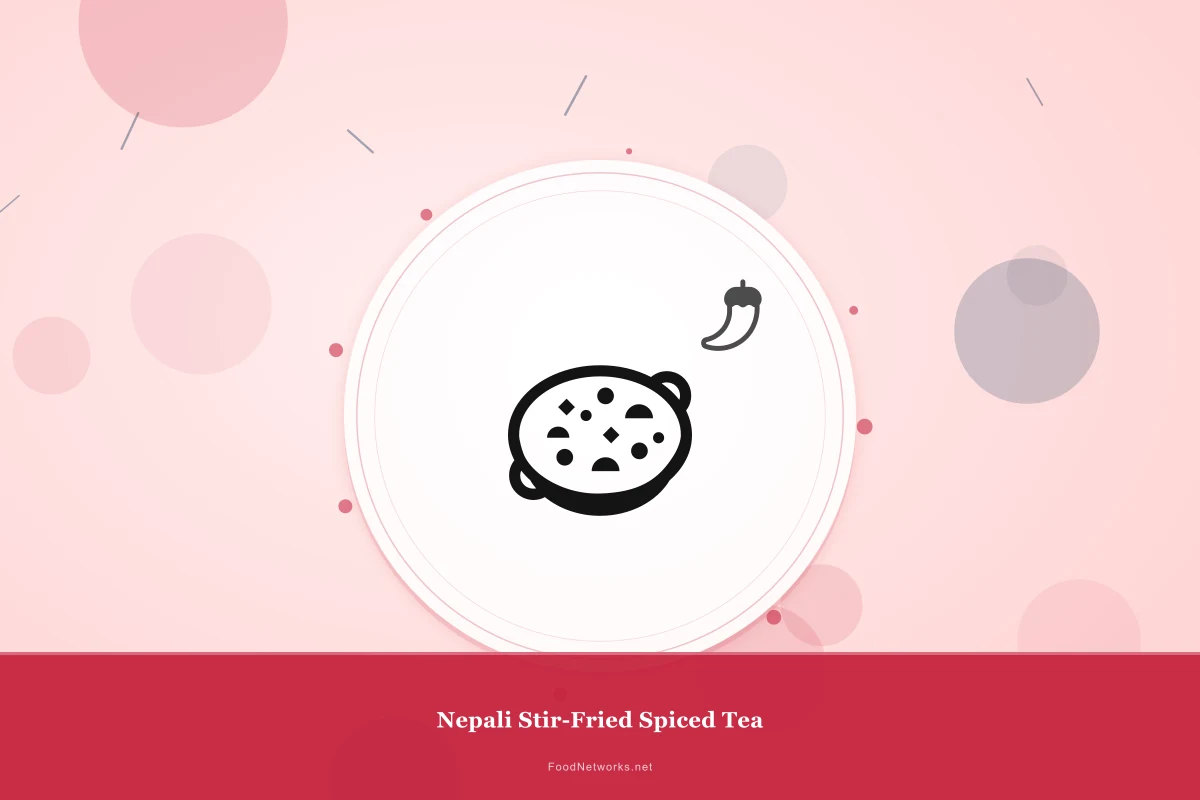 Why This Nepali Stir-Fried Spiced Tea Recipe Works