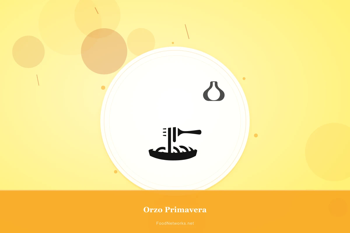 Why This Orzo Primavera Recipe Works