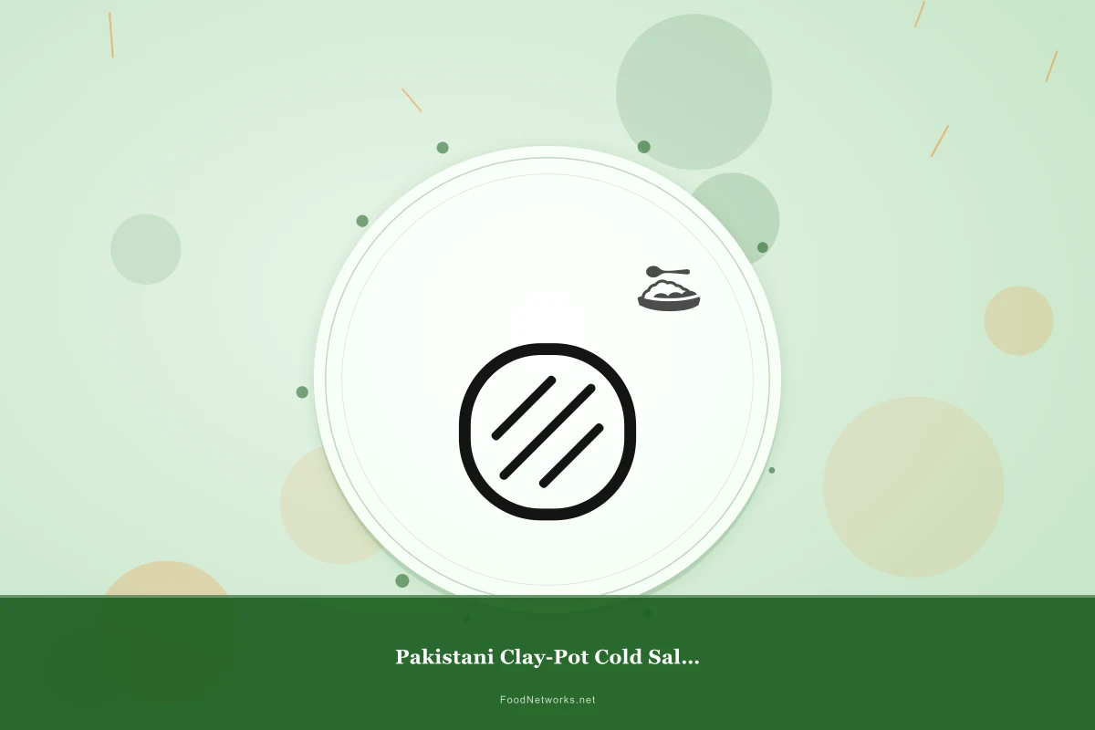 Why This Pakistani Clay-Pot Cold Salad Recipe Works