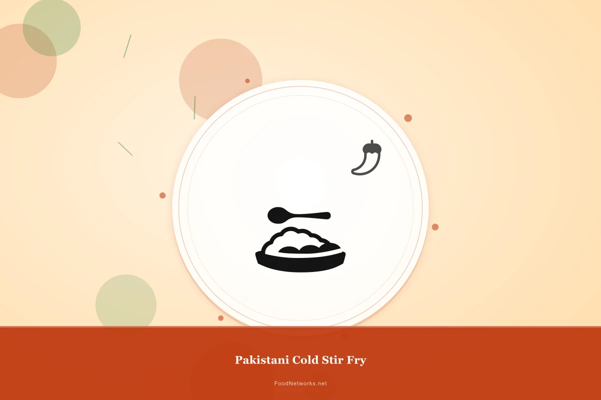 Why This Pakistani Cold Stir Fry Recipe Works
