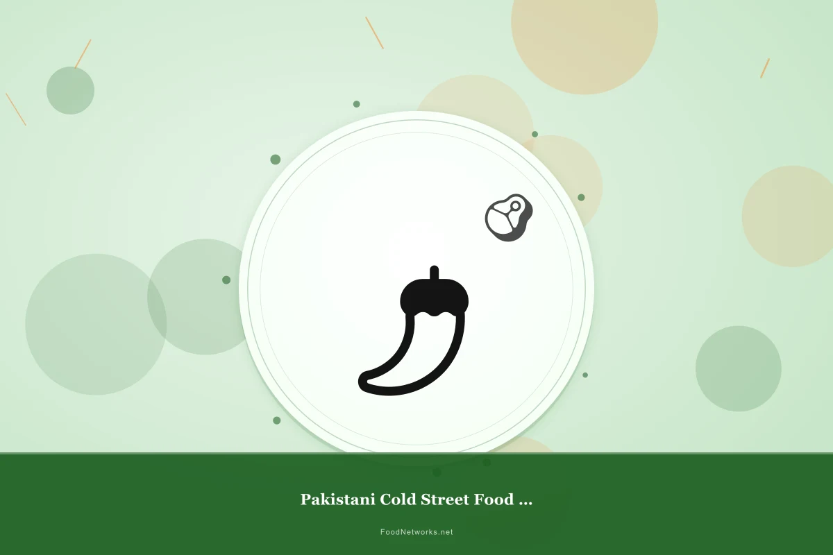 Why This Pakistani Cold Street Food Bowl Recipe Works