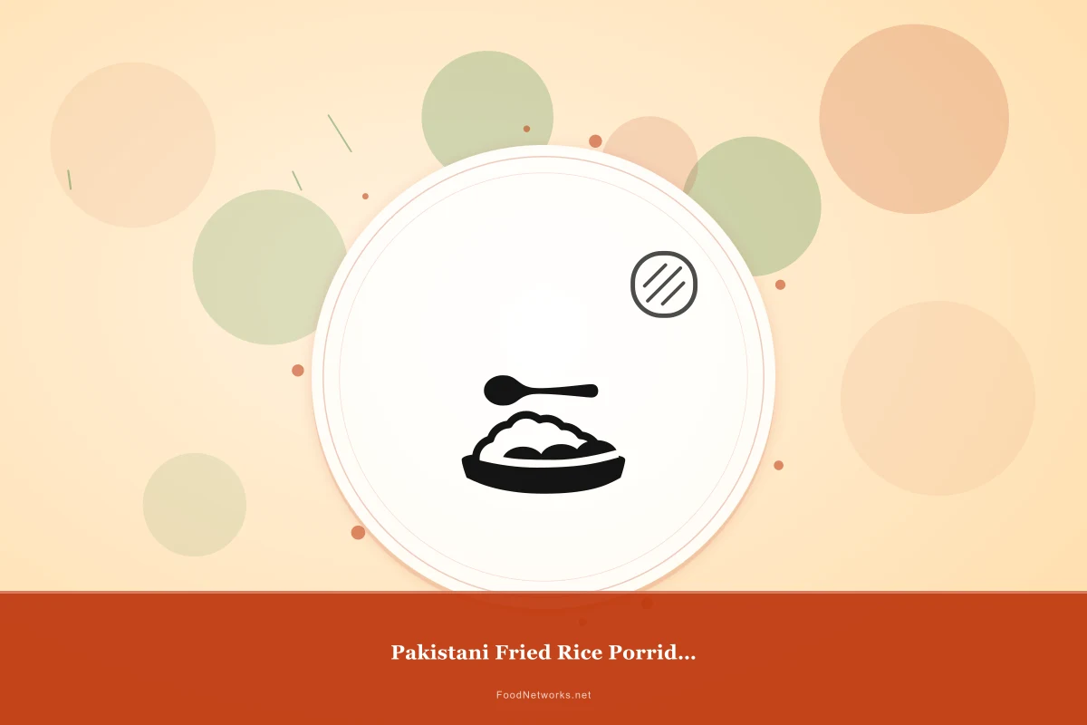 Why This Pakistani Fried Rice Porridge Recipe Works