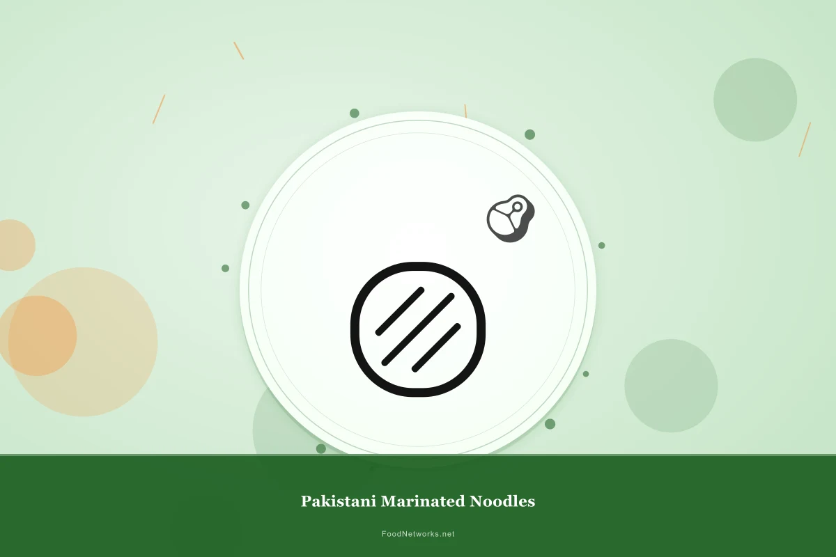 Why This Pakistani Marinated Noodles Recipe Works