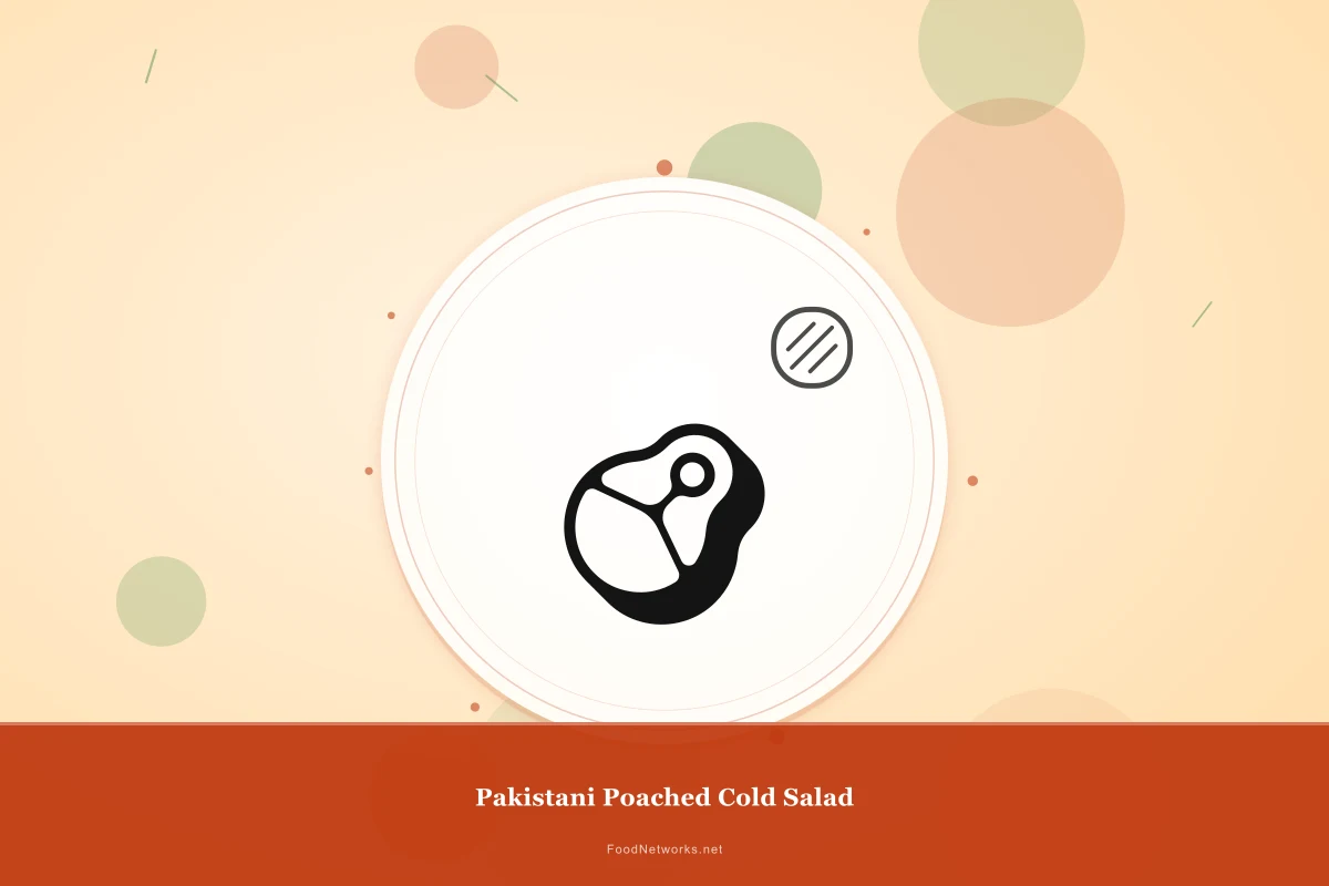 Why This Pakistani Poached Cold Salad Recipe Works