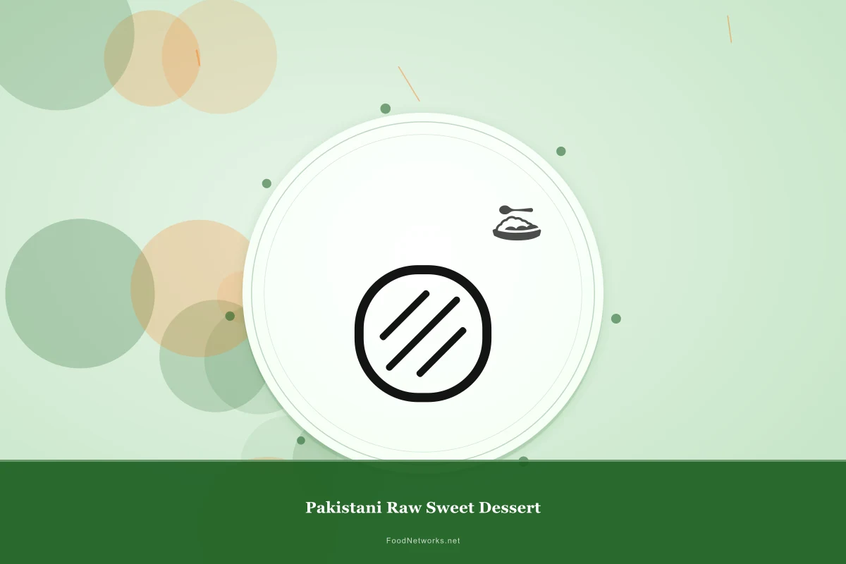 Why This Pakistani Raw Sweet Dessert Recipe Works