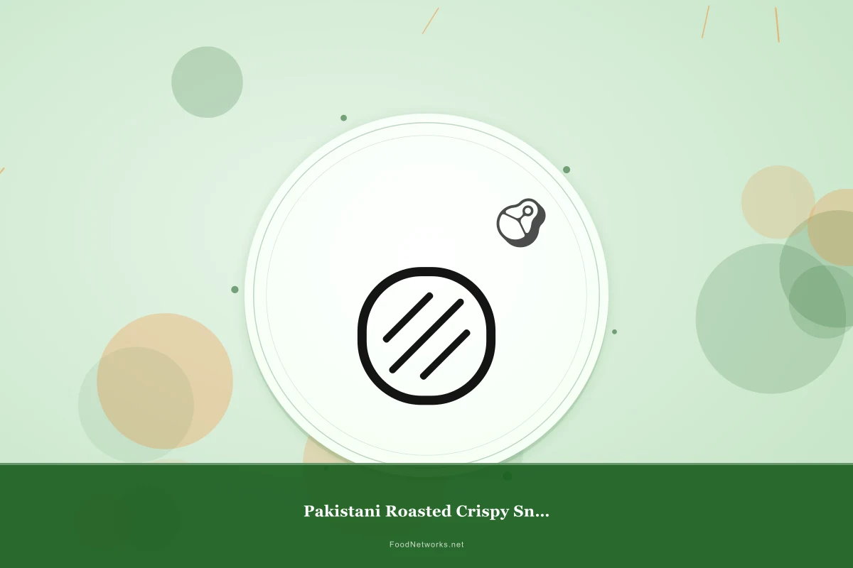 Why This Pakistani Roasted Crispy Snack Recipe Works