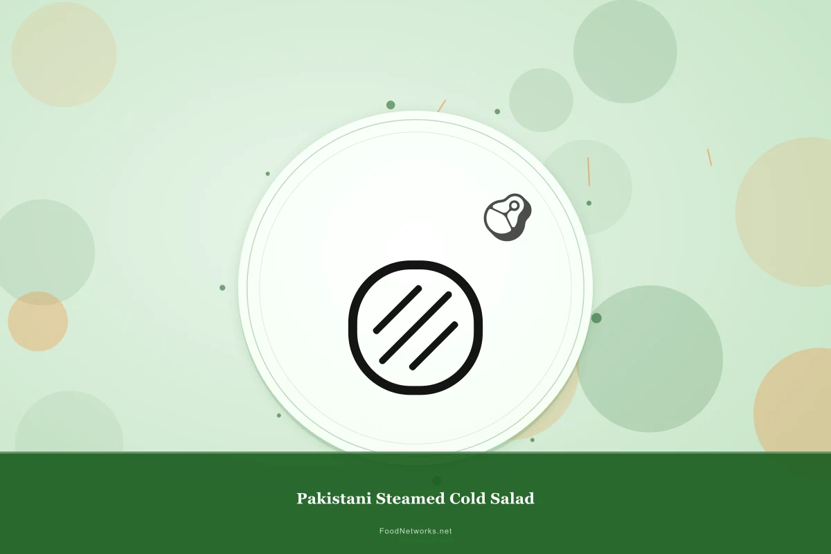 Why This Pakistani Steamed Cold Salad Recipe Works