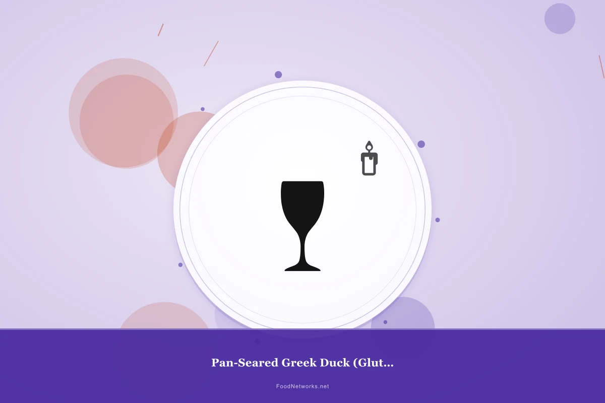 Why This Pan-Seared Greek Duck (Gluten-Free) Recipe Works