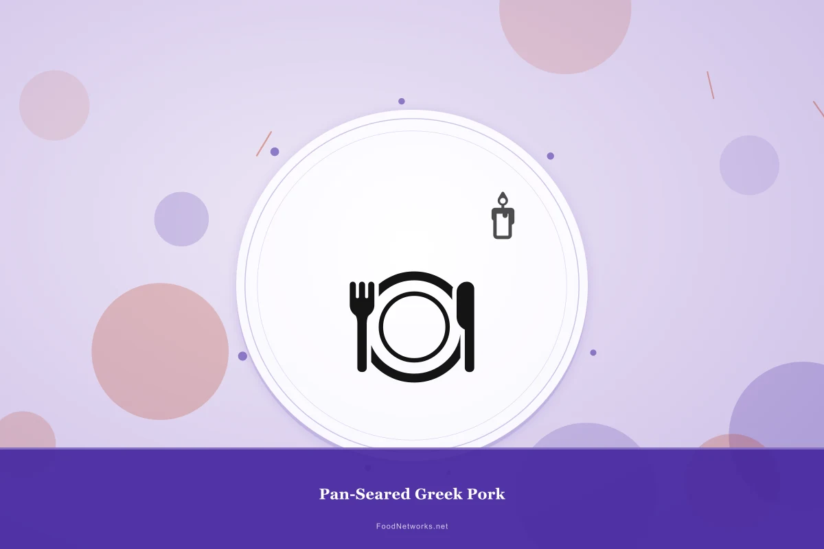 Why This Pan-Seared Greek Pork Recipe Works