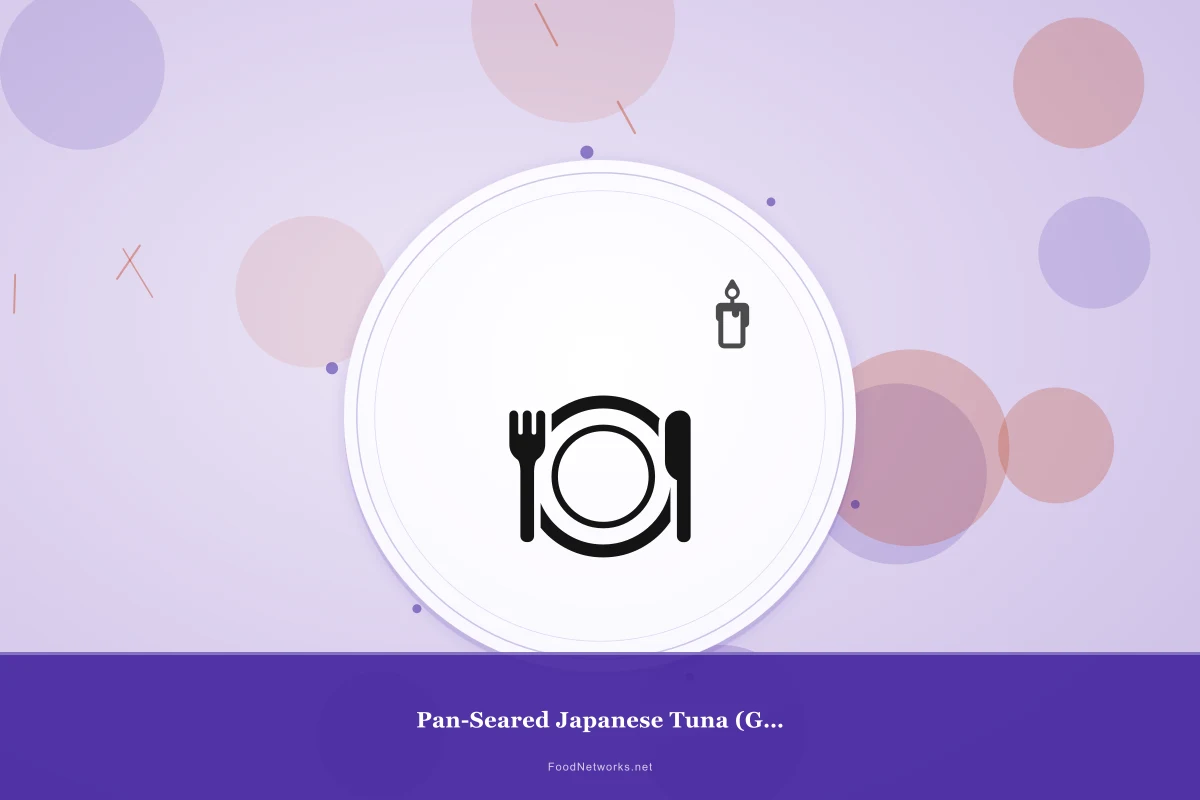 Why This Pan-Seared Japanese Tuna (Gluten-Free) Recipe Works