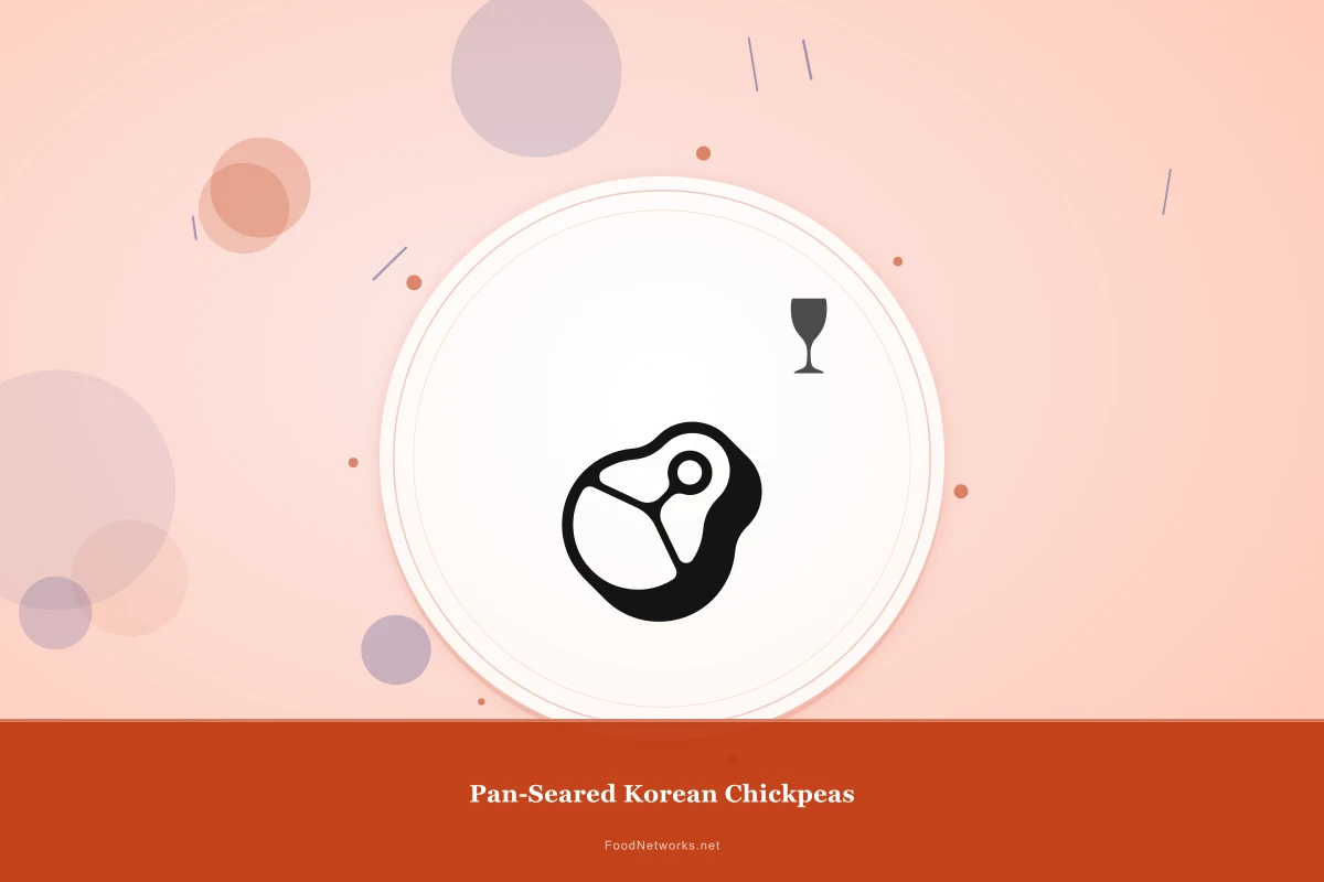 Why This Pan-Seared Korean Chickpeas Recipe Works