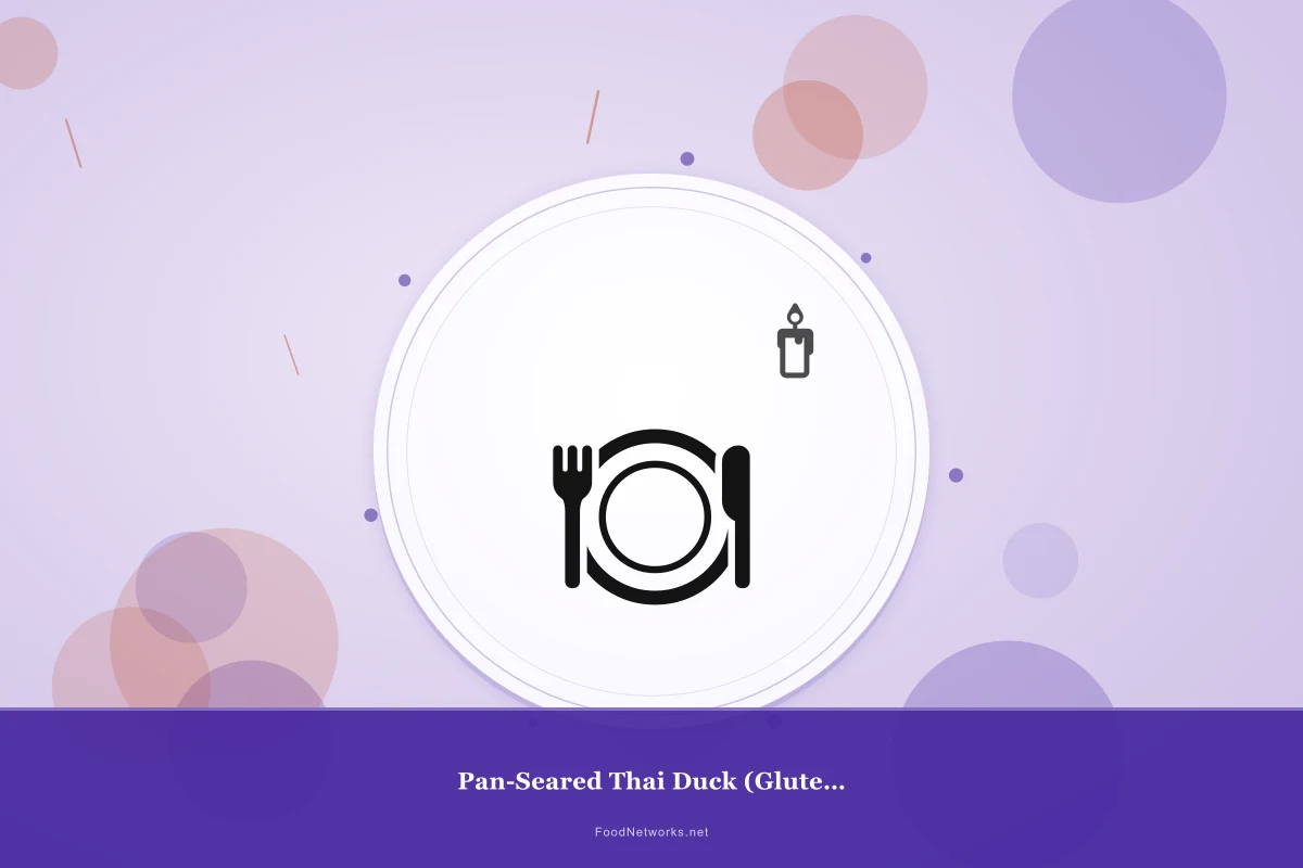 Why This Pan-Seared Thai Duck (Gluten-Free) Recipe Works