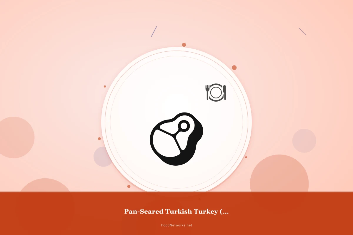 Why This Pan-Seared Turkish Turkey (Gluten-Free) Recipe Works