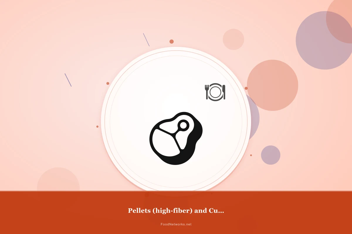 Why This Pellets (high-fiber) and Cucumber Rabbit Treat mix Recipe Works