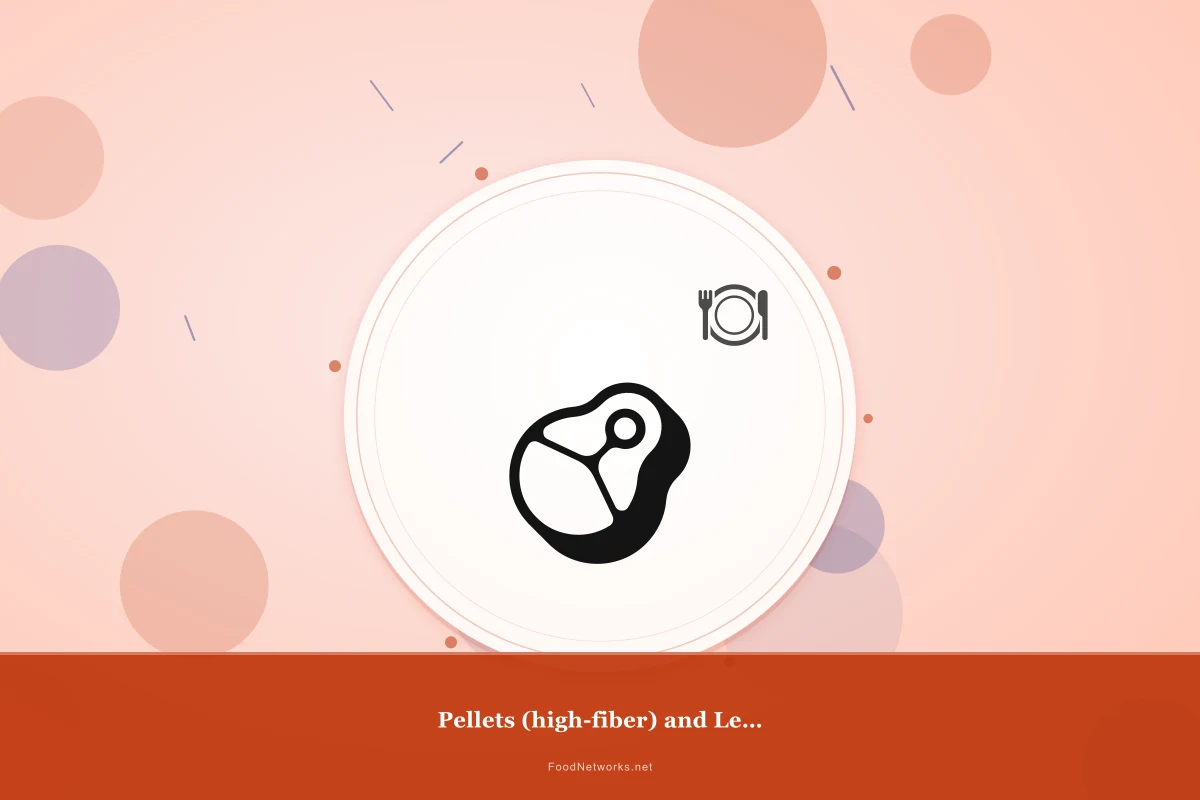 Why This Pellets (high-fiber) and Leafy greens Rabbit Seasonal mix Recipe Works