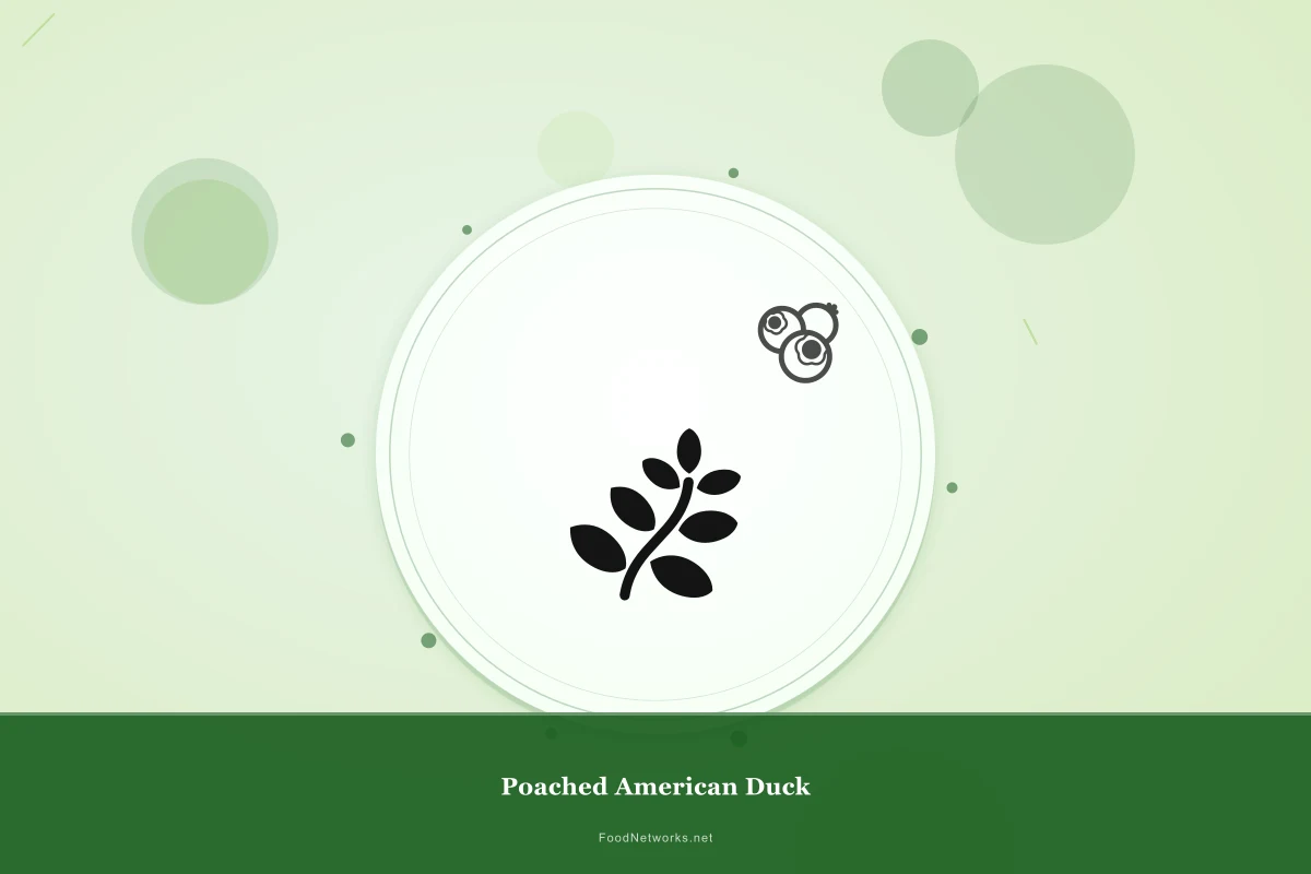 Why This Poached American Duck Recipe Works