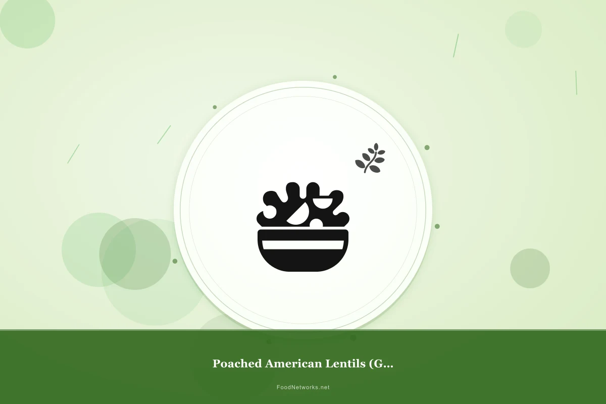 Why This Poached American Lentils (Gluten-Free) Recipe Works