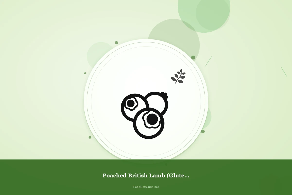 Why This Poached British Lamb (Gluten-Free) Recipe Works