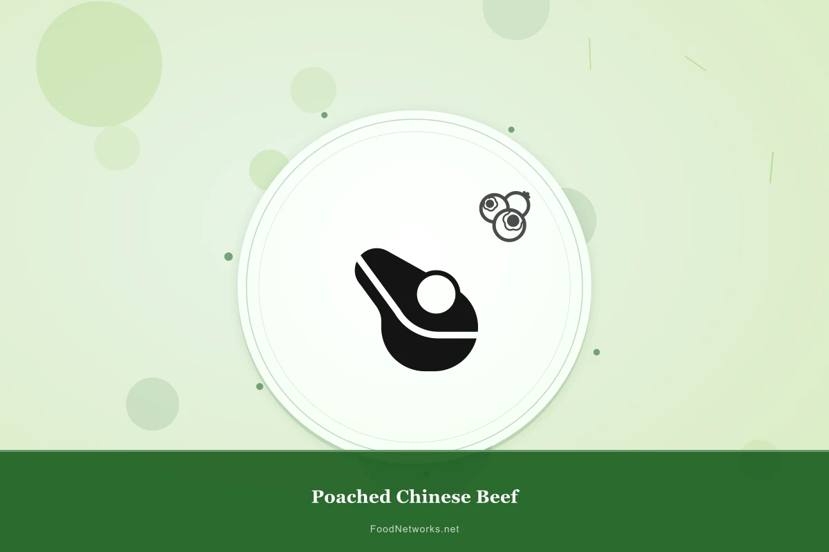 Why This Poached Chinese Beef Recipe Works
