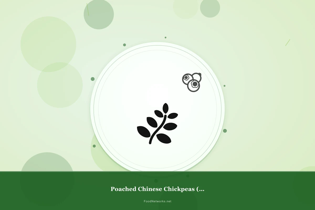 Why This Poached Chinese Chickpeas (Gluten-Free) Recipe Works