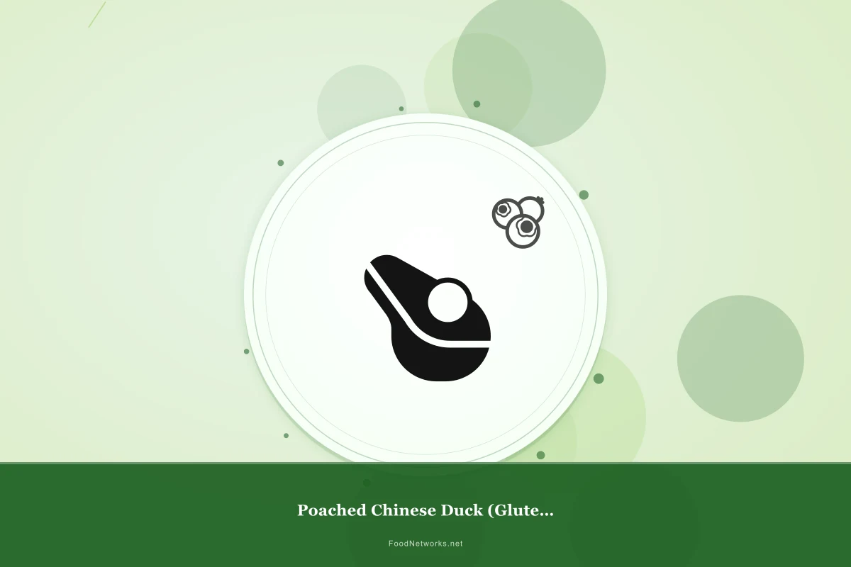 Why This Poached Chinese Duck (Gluten-Free) Recipe Works
