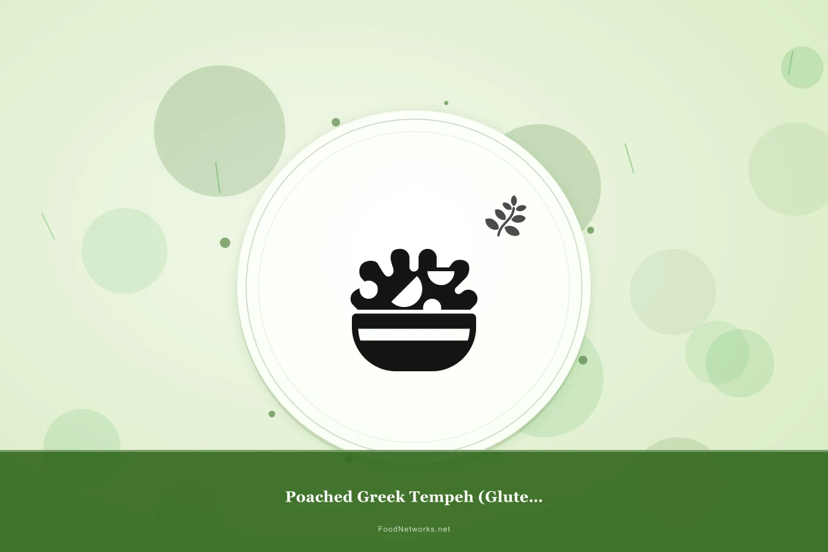 Why This Poached Greek Tempeh (Gluten-Free) Recipe Works