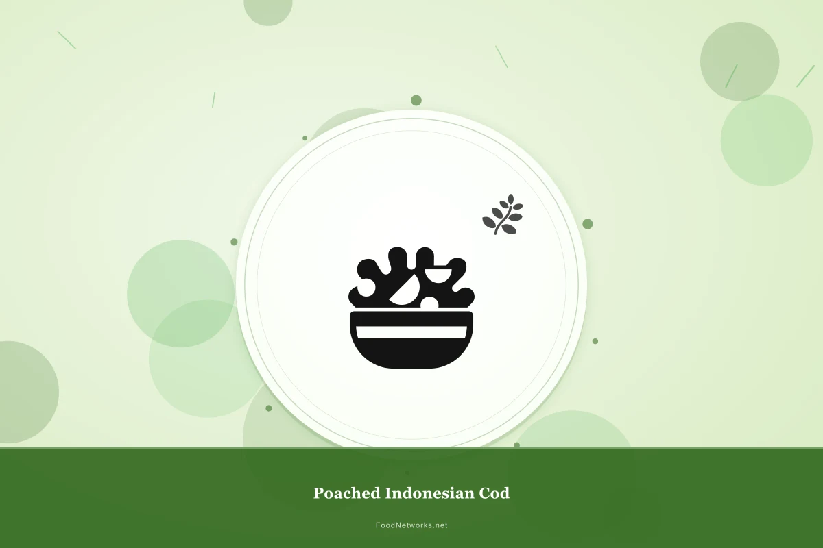 Why This Poached Indonesian Cod Recipe Works