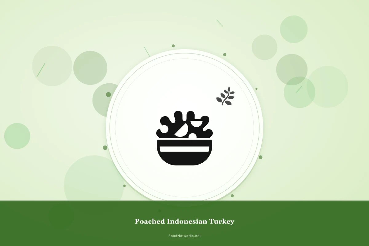 Why This Poached Indonesian Turkey Recipe Works