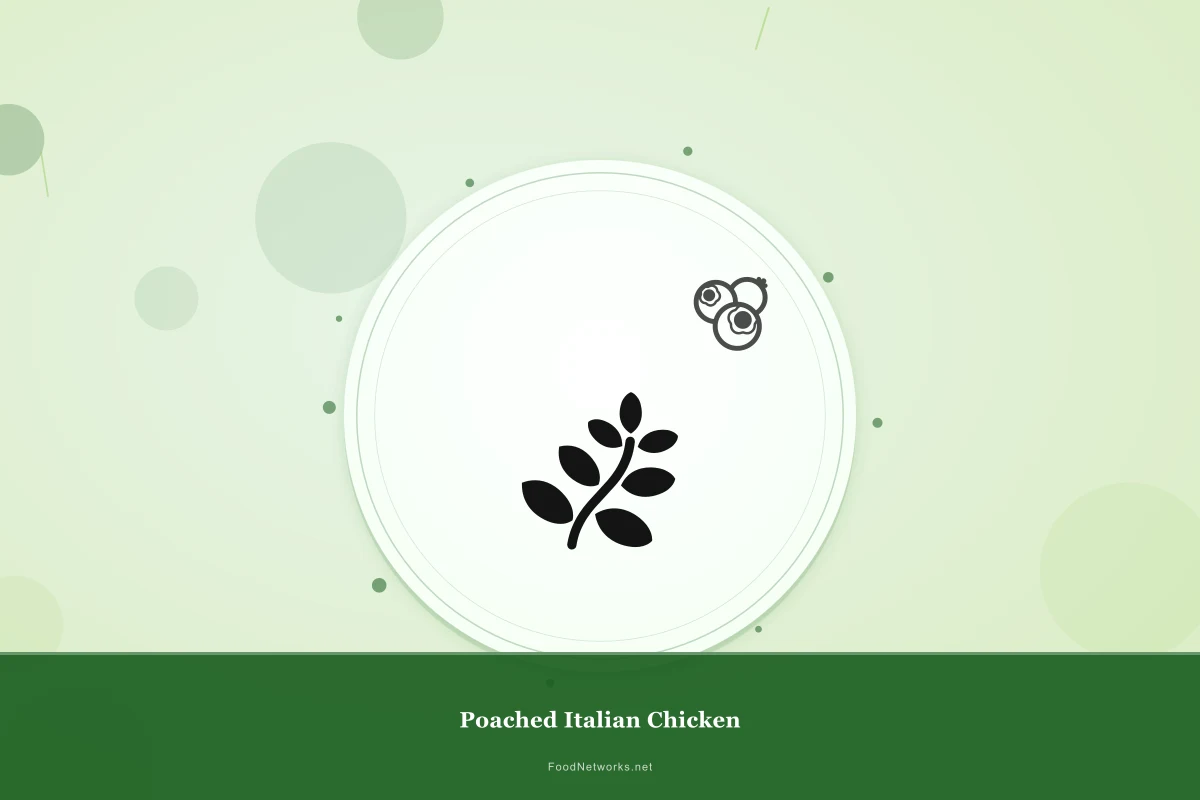 Why This Poached Italian Chicken Recipe Works