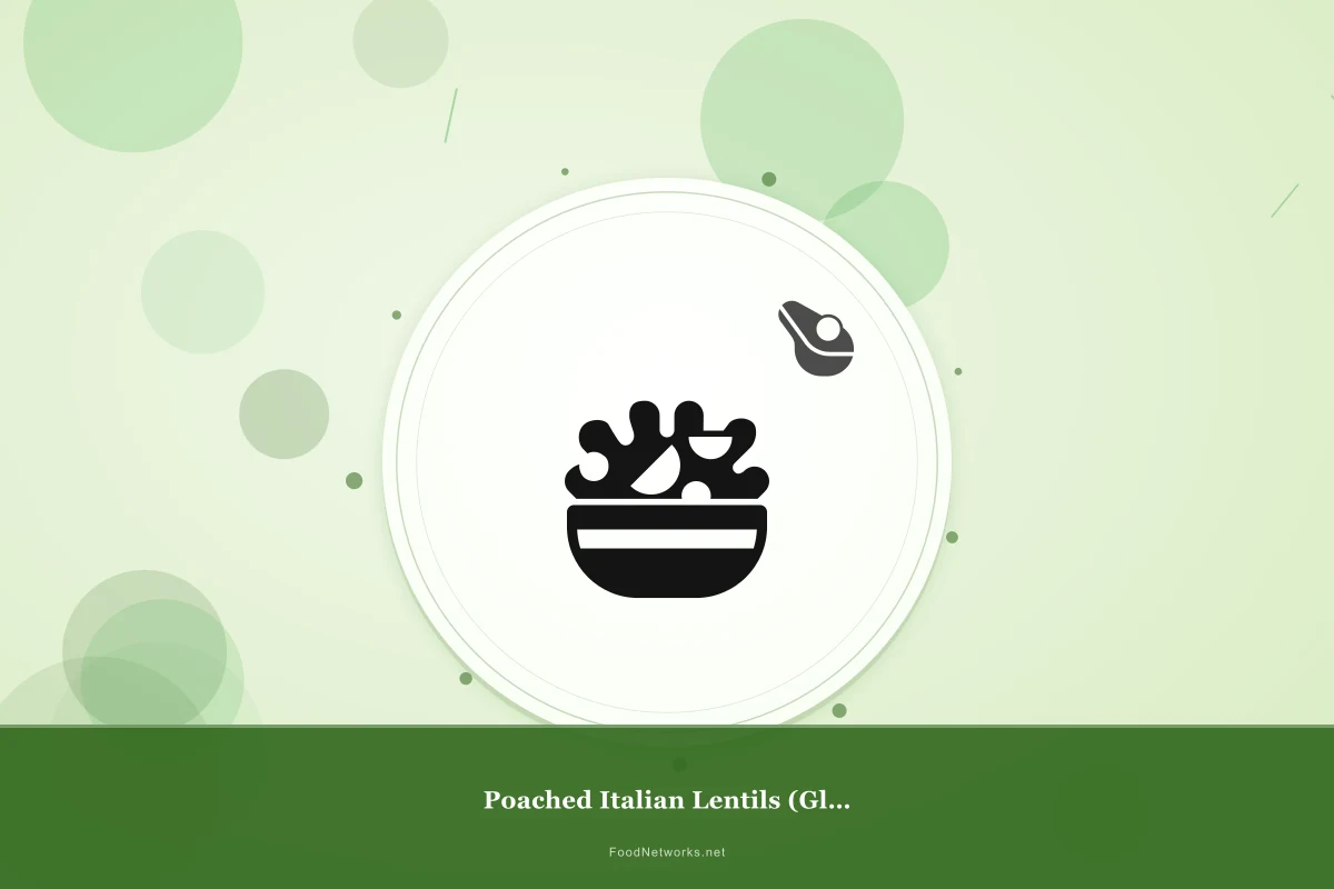 Why This Poached Italian Lentils (Gluten-Free) Recipe Works