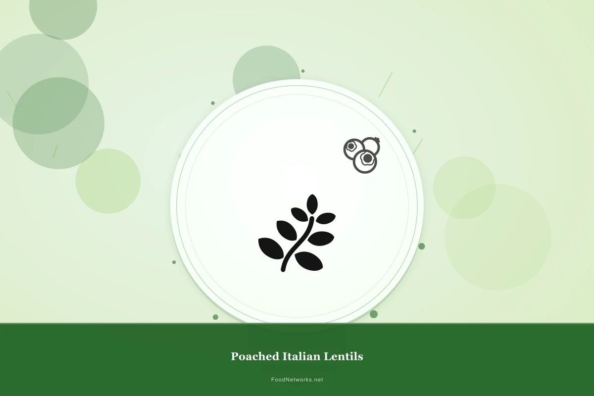 Why This Poached Italian Lentils Recipe Works