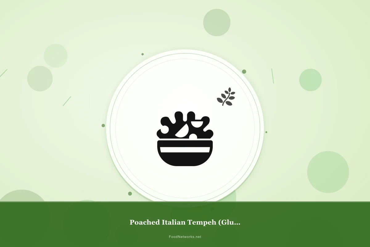Why This Poached Italian Tempeh (Gluten-Free) Recipe Works