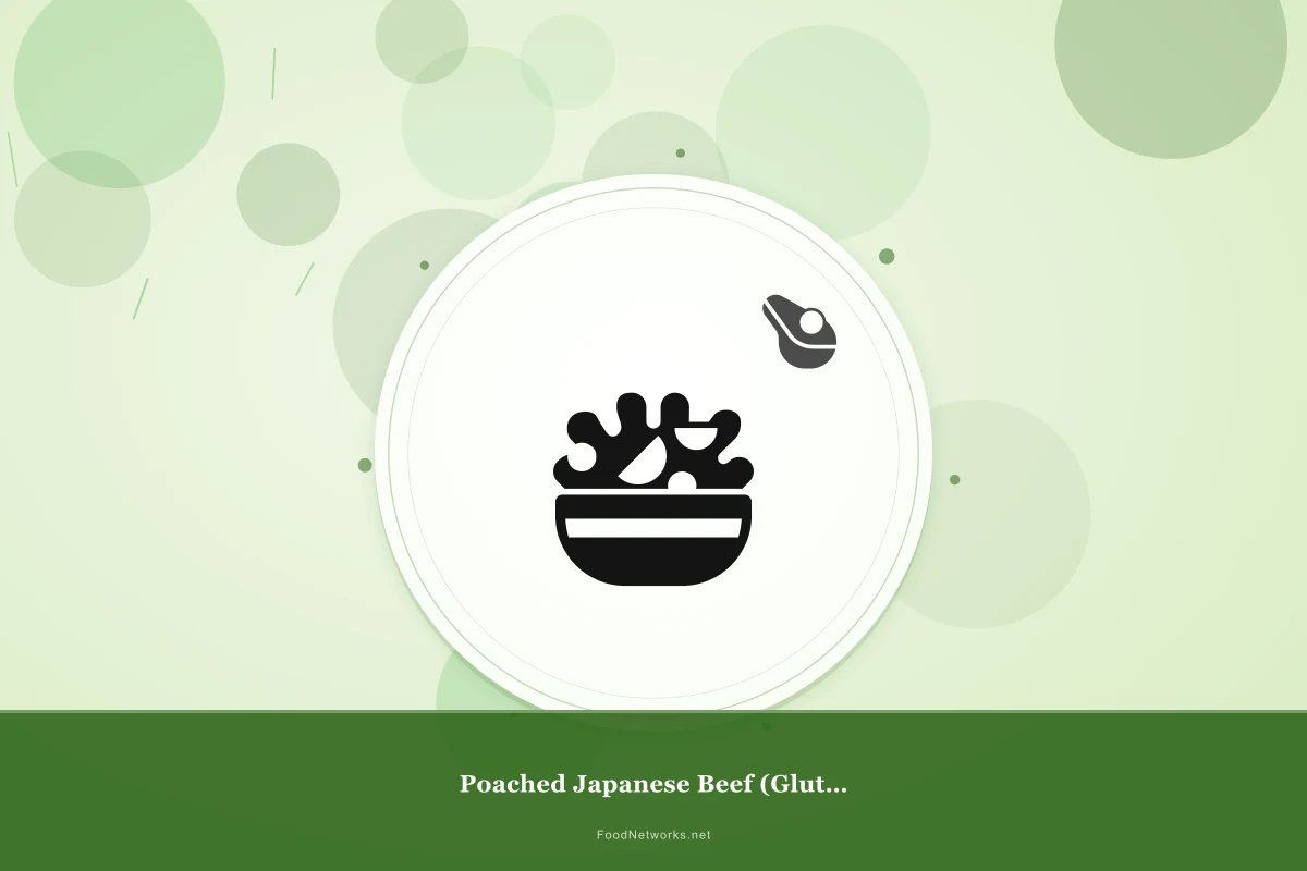 Why This Poached Japanese Beef (Gluten-Free) Recipe Works
