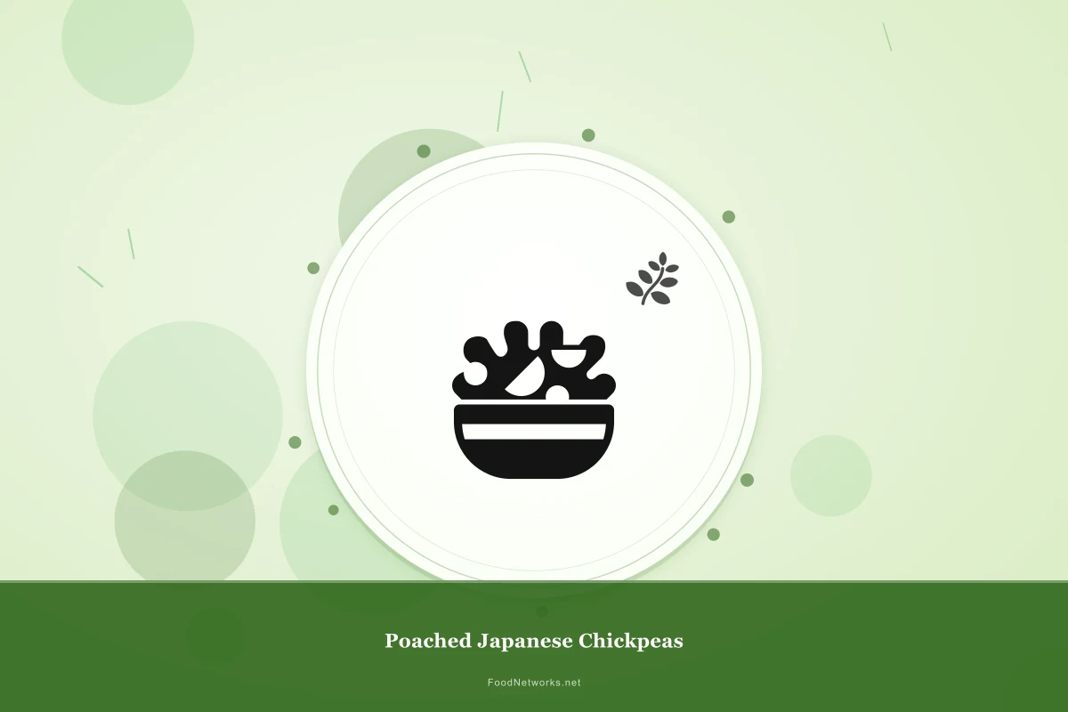Why This Poached Japanese Chickpeas Recipe Works
